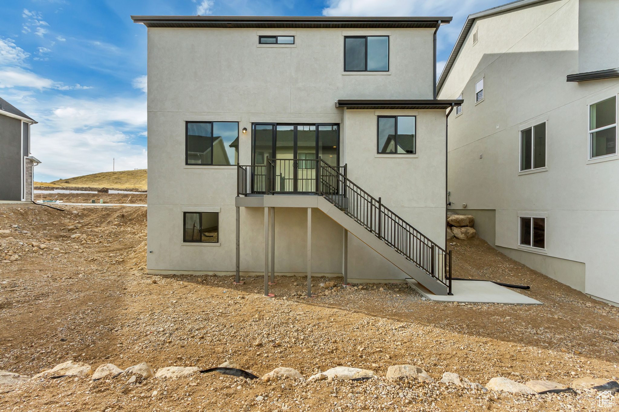 View of rear view of house