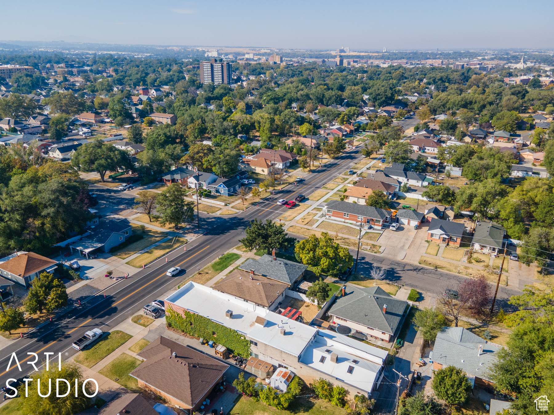 Aerial view