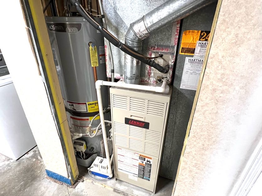 Utilities with water heater