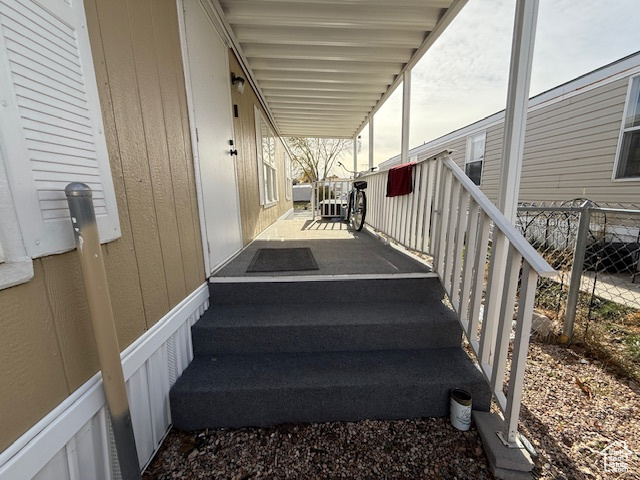 View of porch