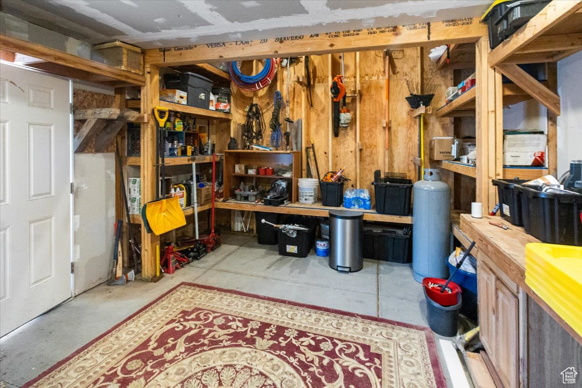 View of interior of the workshop