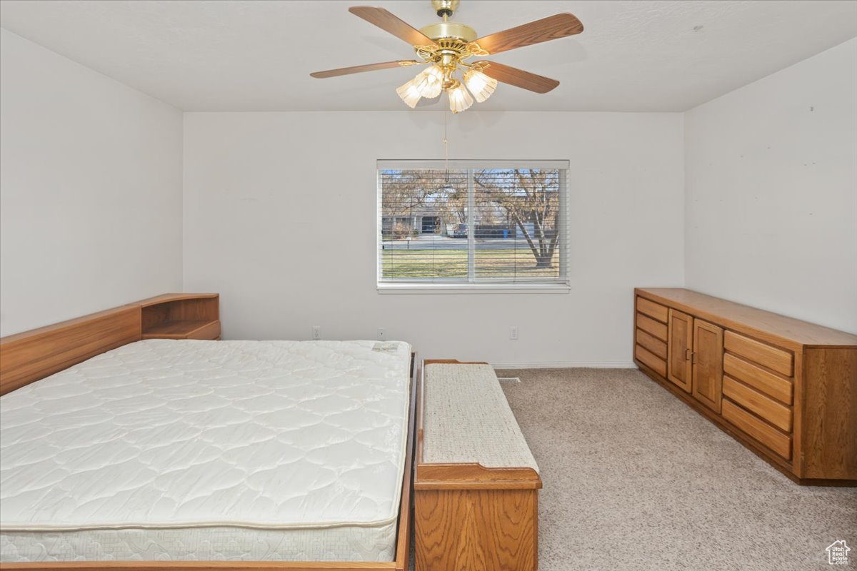 Master bedroom with large walk in closet and ensuite bathroom