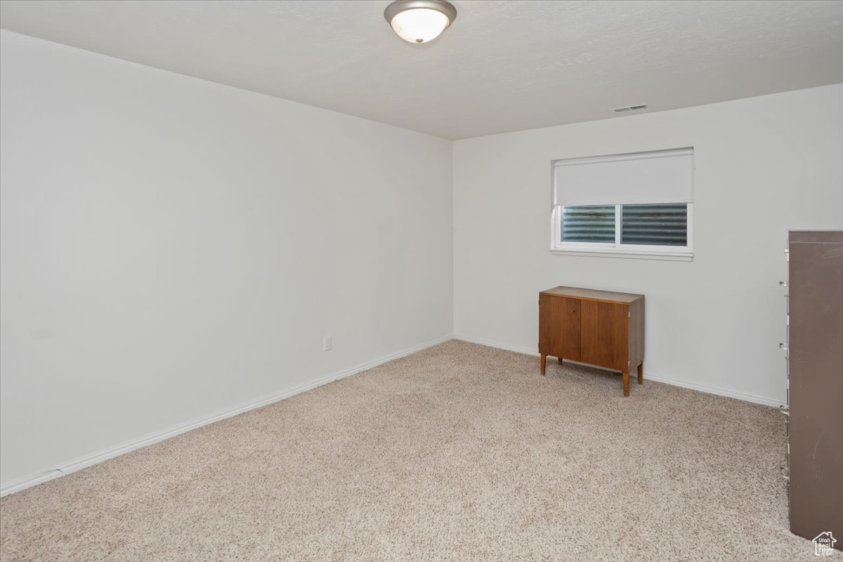 Basement bedroom