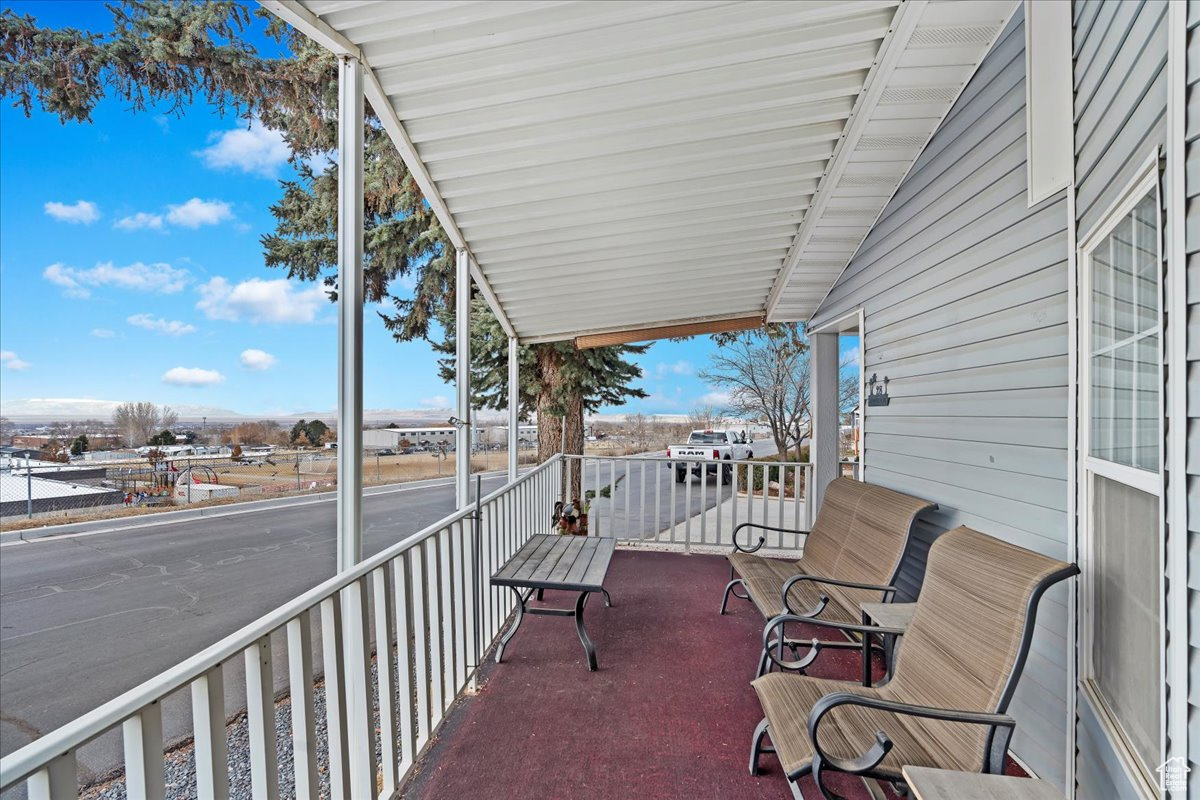 View of patio