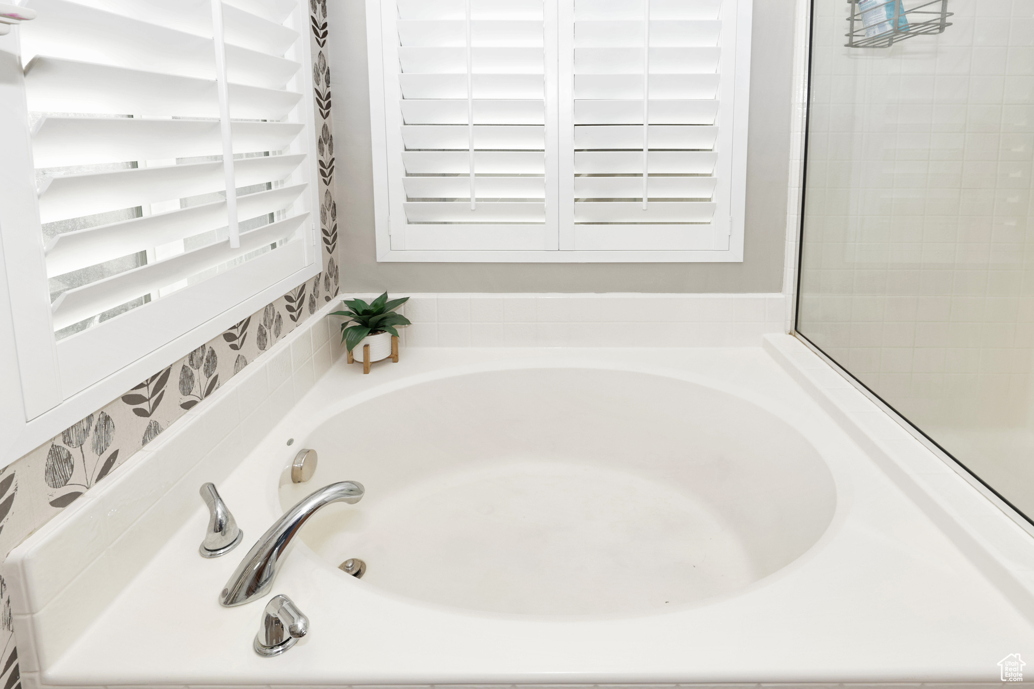 Bathroom featuring a bath