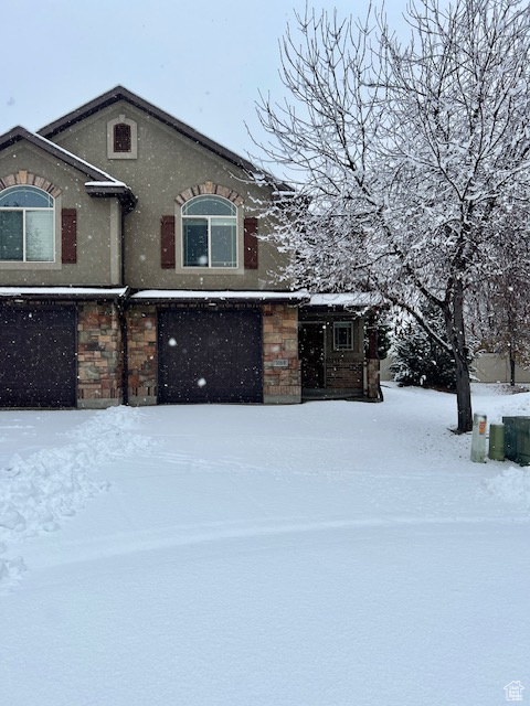 View of snow covered exterior