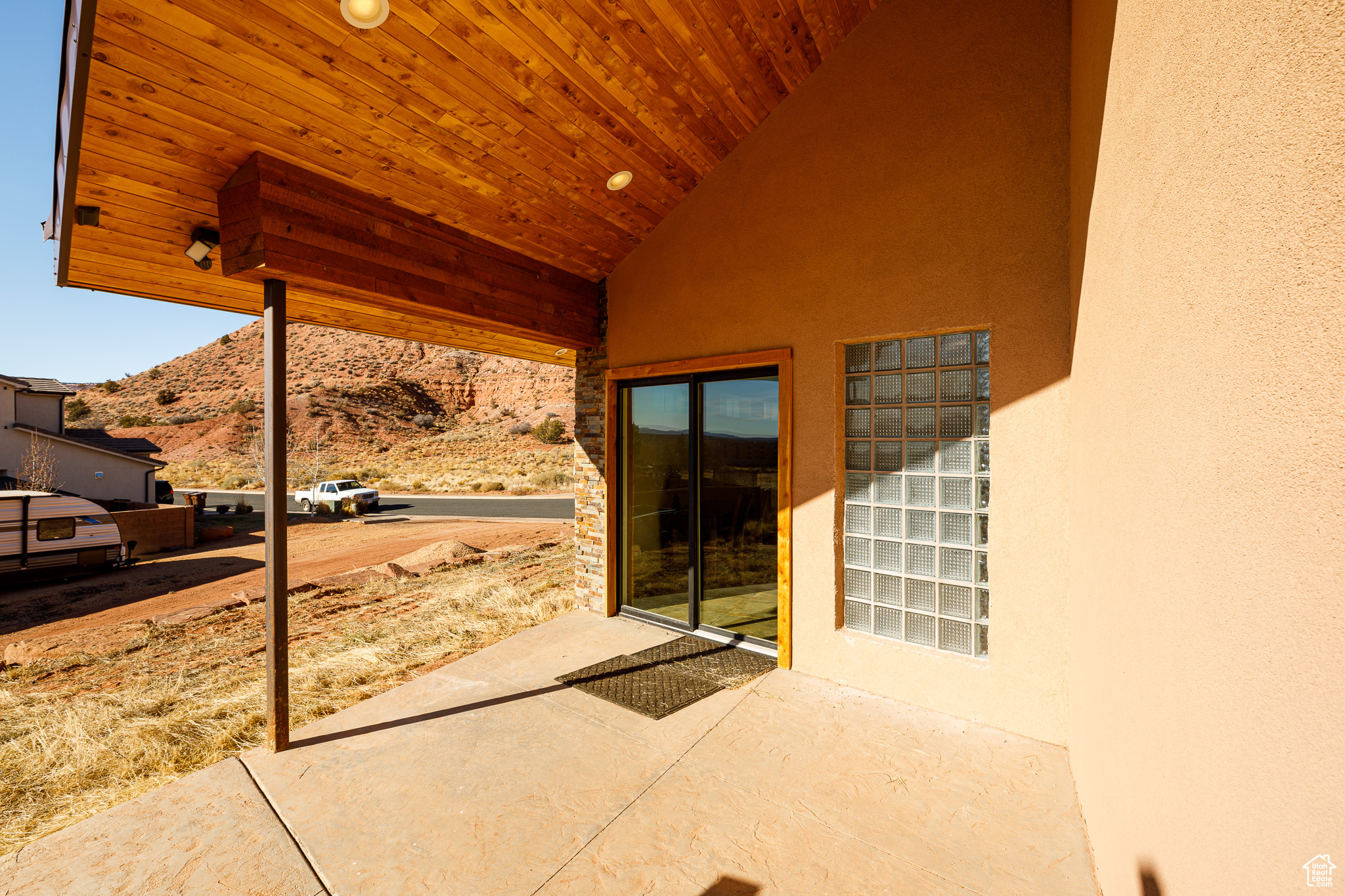 View of patio