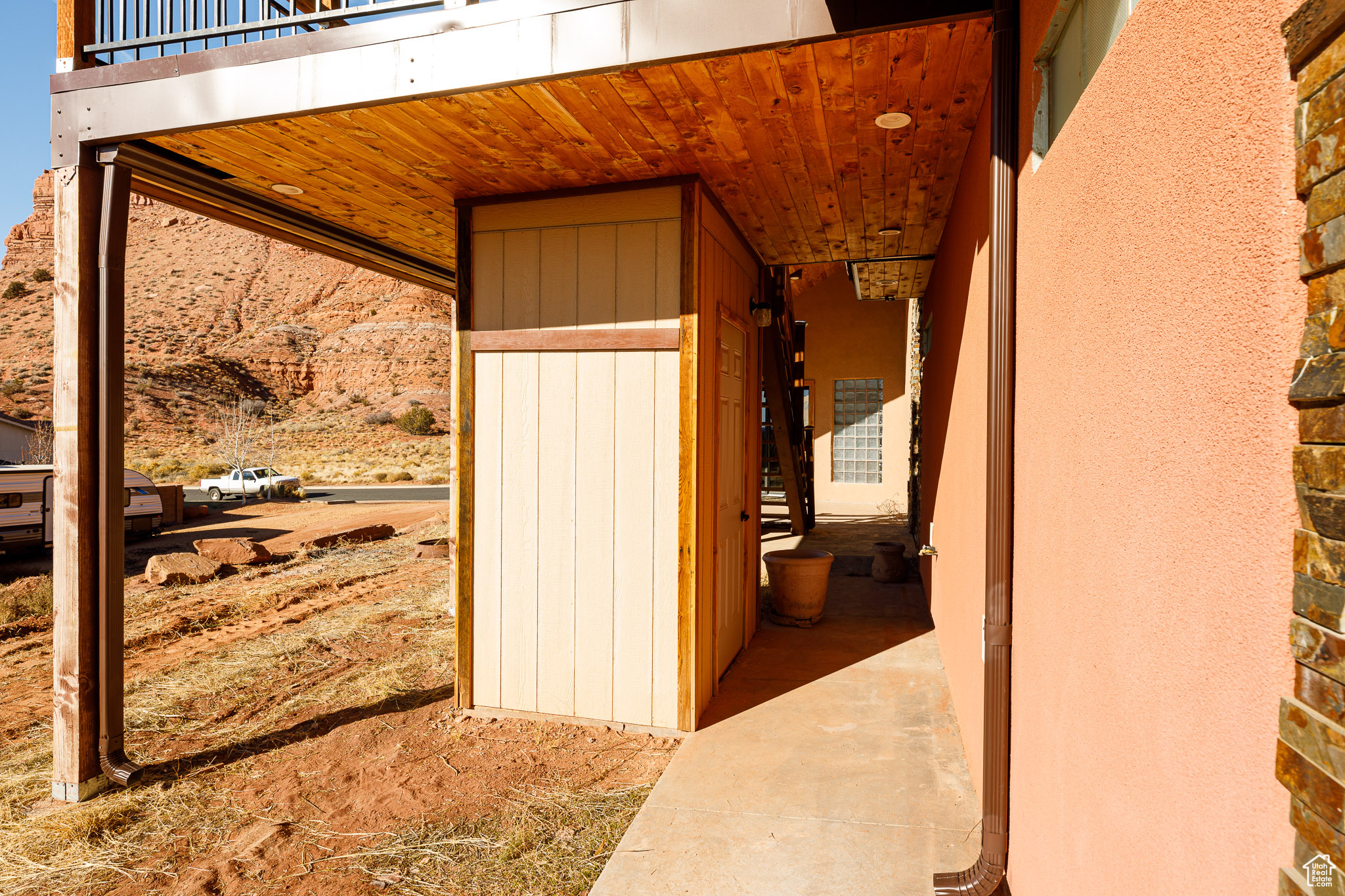 Sauna under Deck