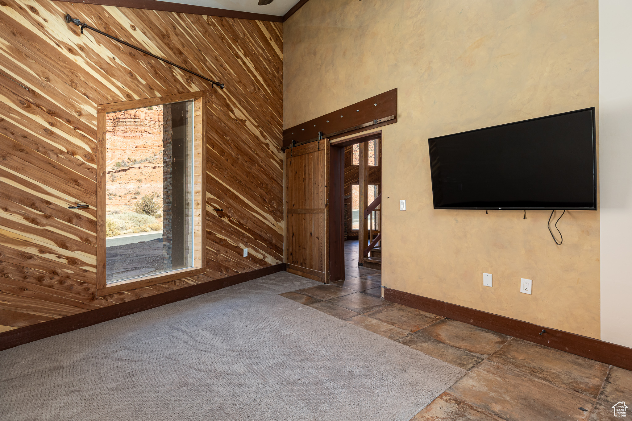 Master bedroom #3 with wooden walls