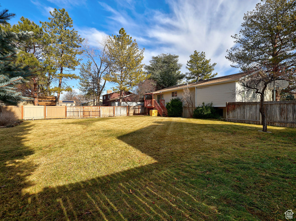 View of yard