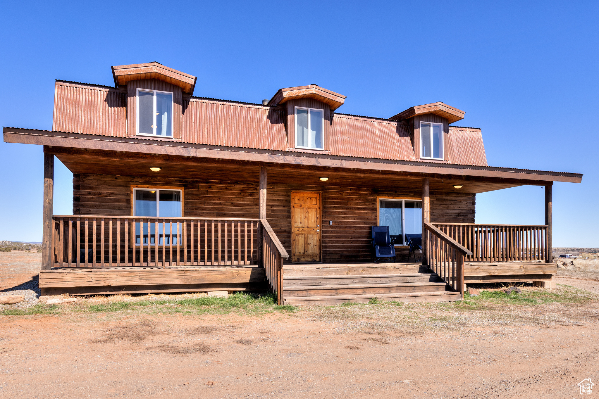 View of front of house with a porch