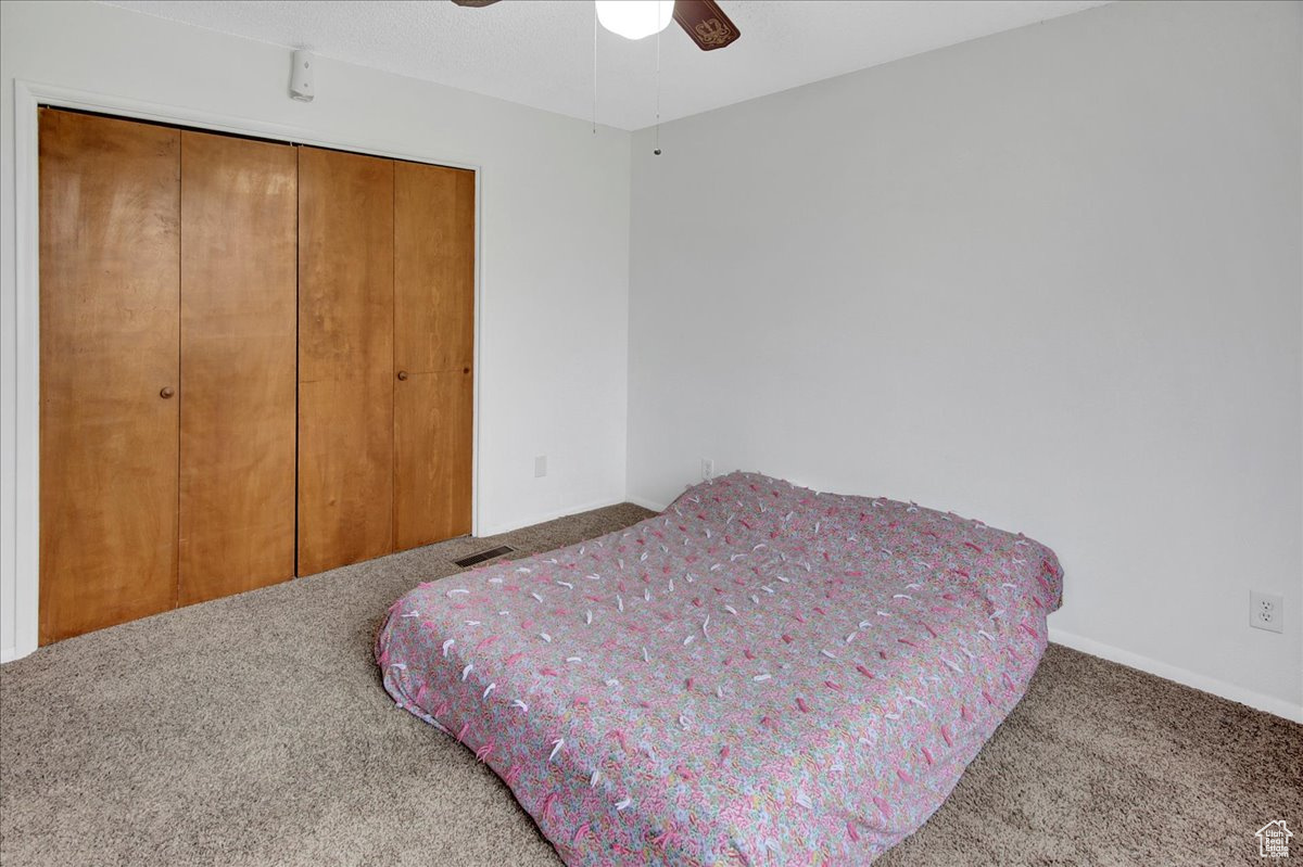 Primary Bedroom with 2 closets