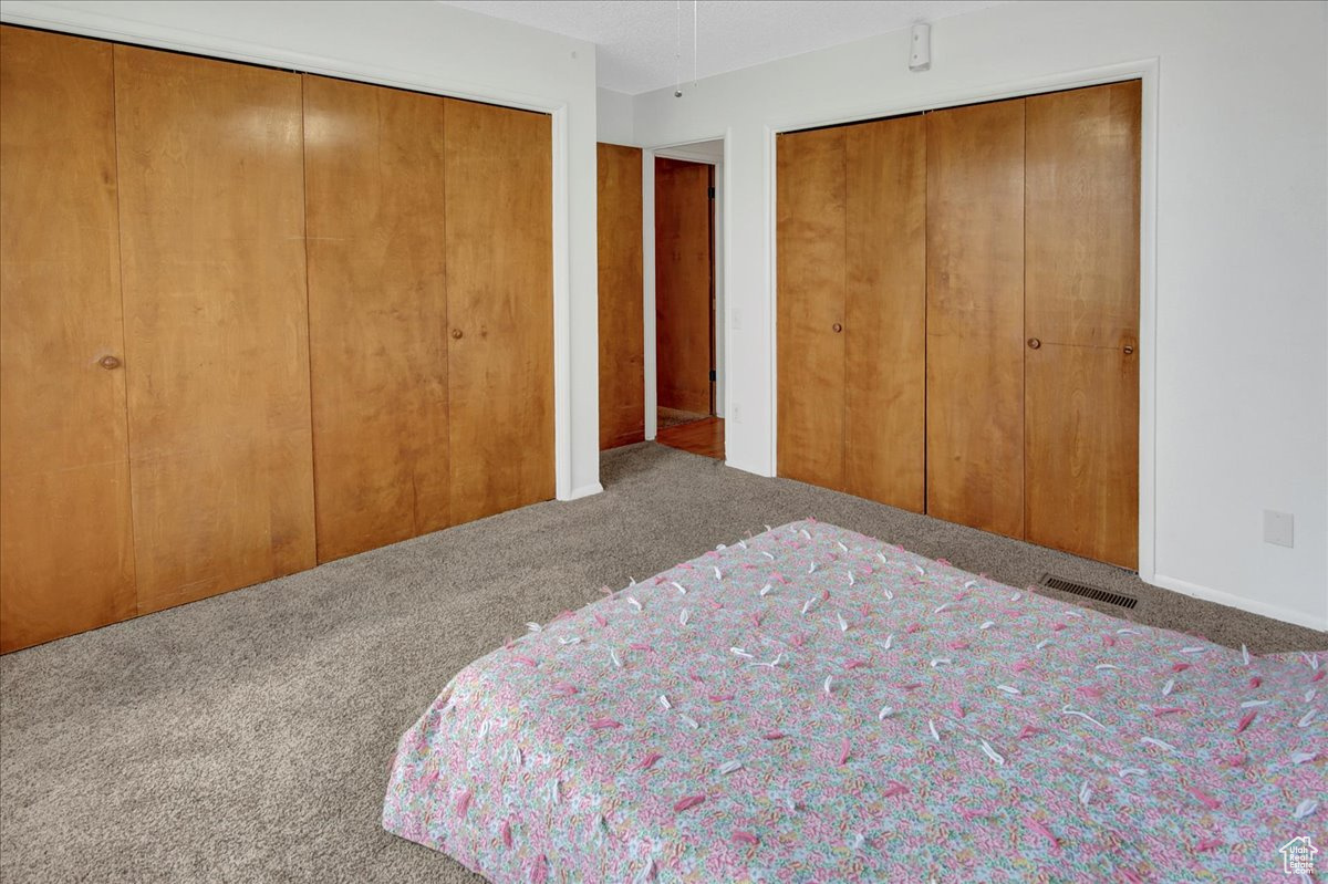 Primary Bedroom with 2 closets