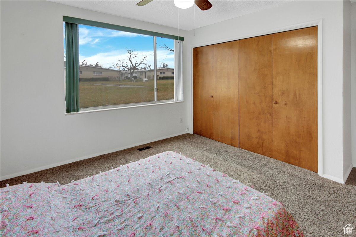 Primary Bedroom with 2 closets