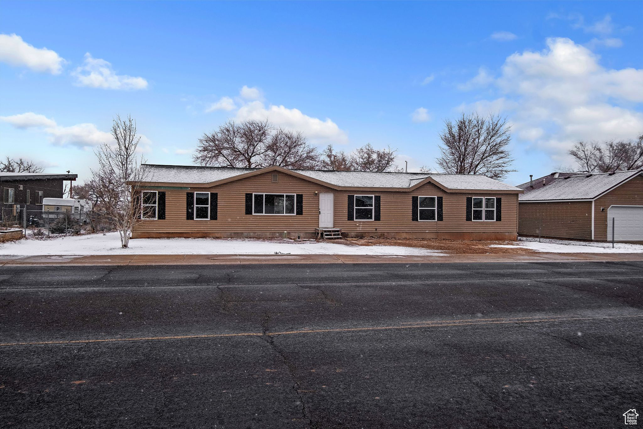 View of ranch-style home