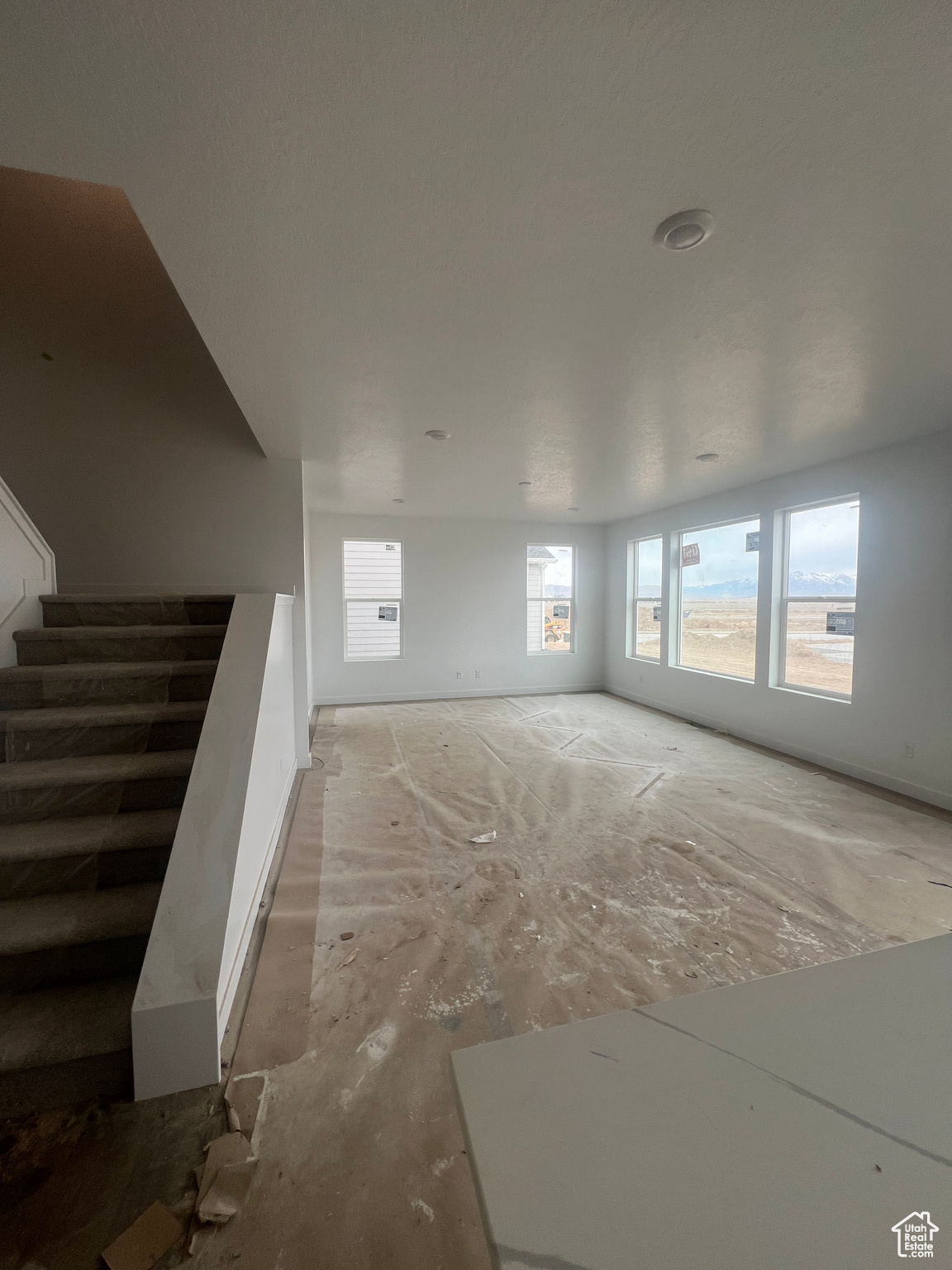 View of unfurnished living room