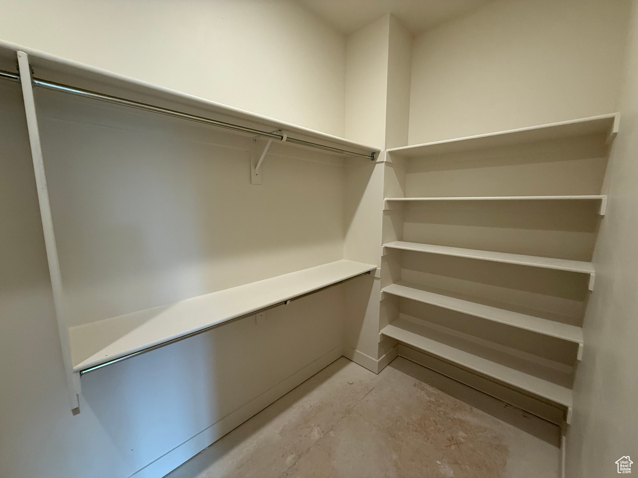 Owner's suite walk in closet (Right Side)