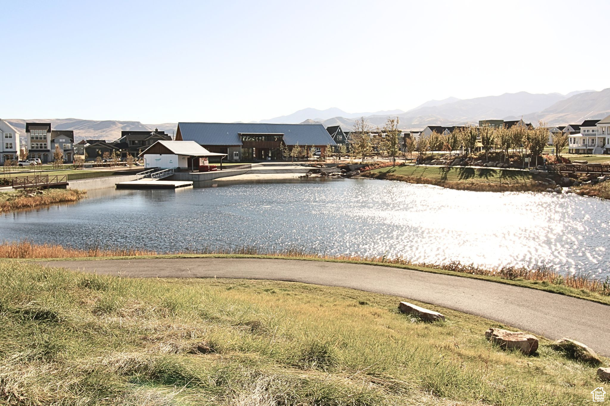 Property view of water featuring a mountain view