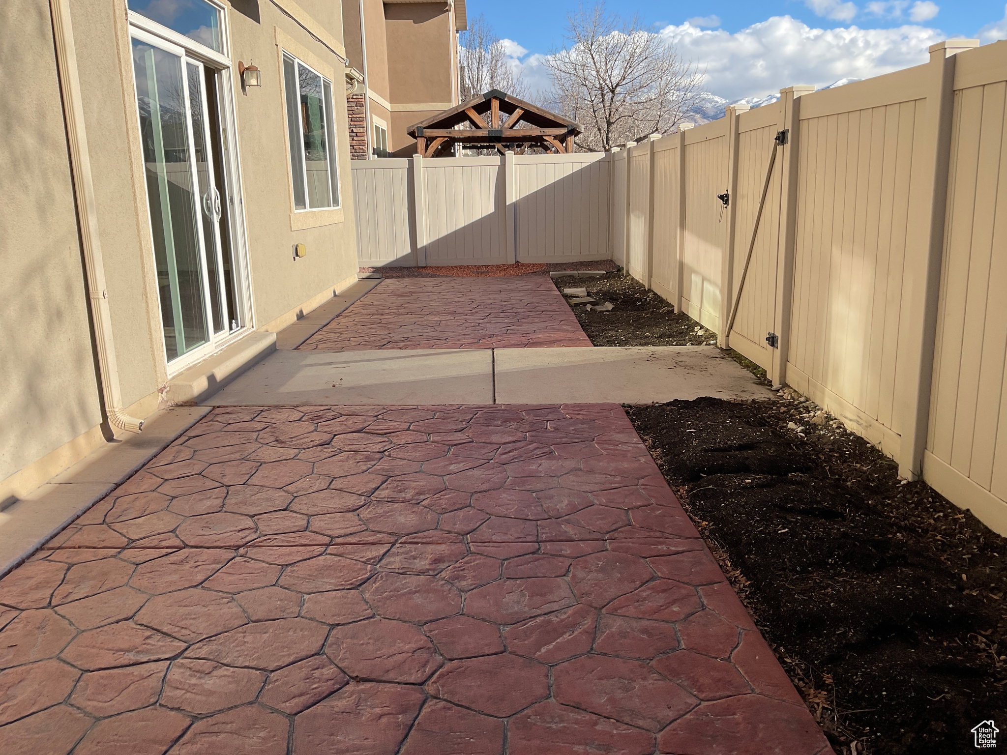 View of patio