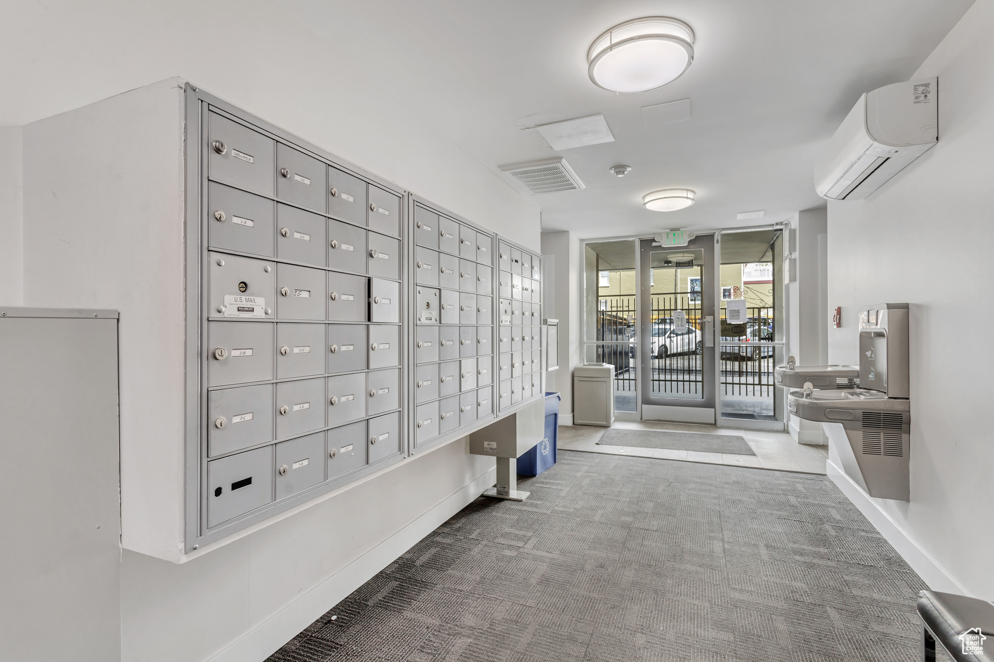 View of community featuring mail boxes