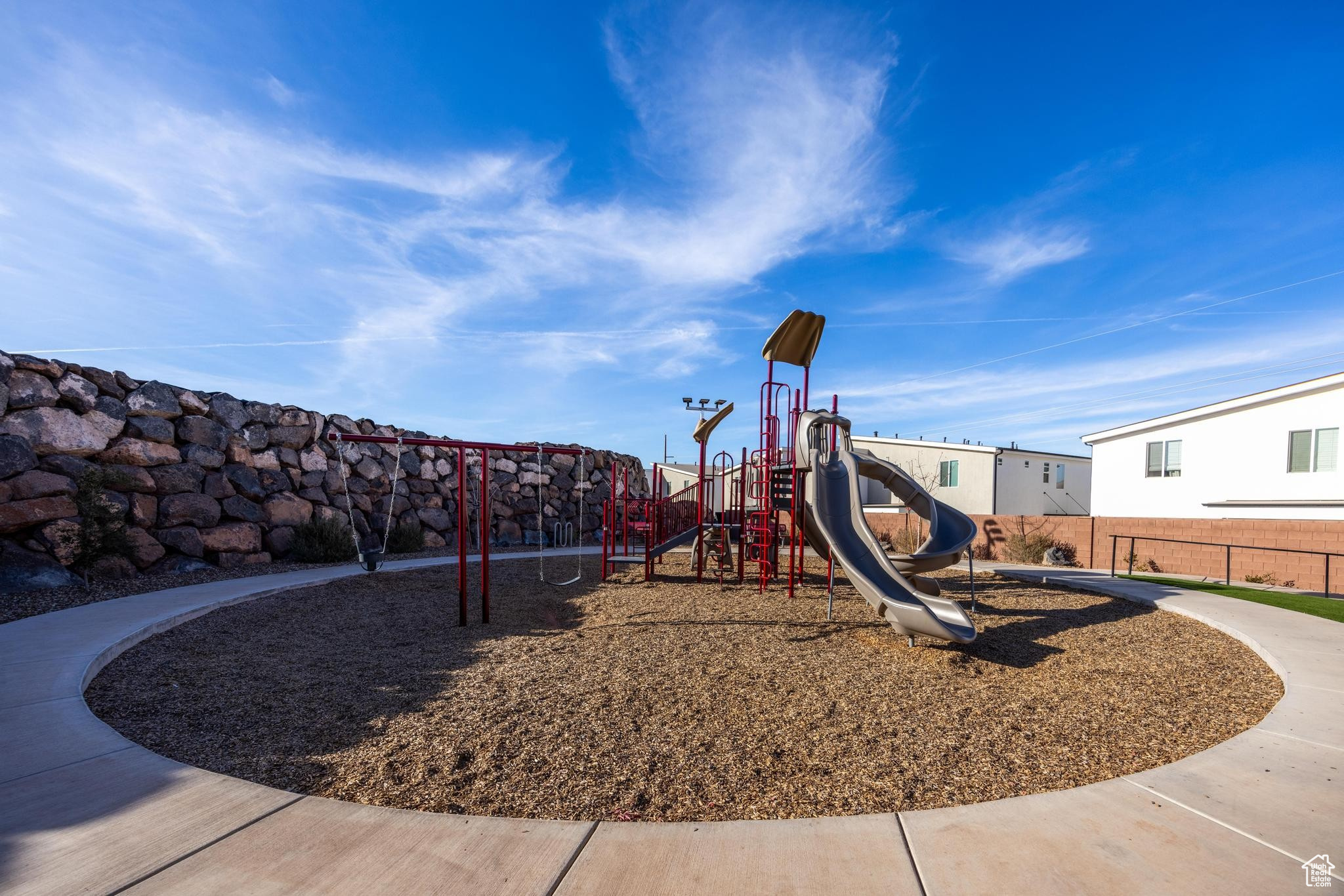 View of playground