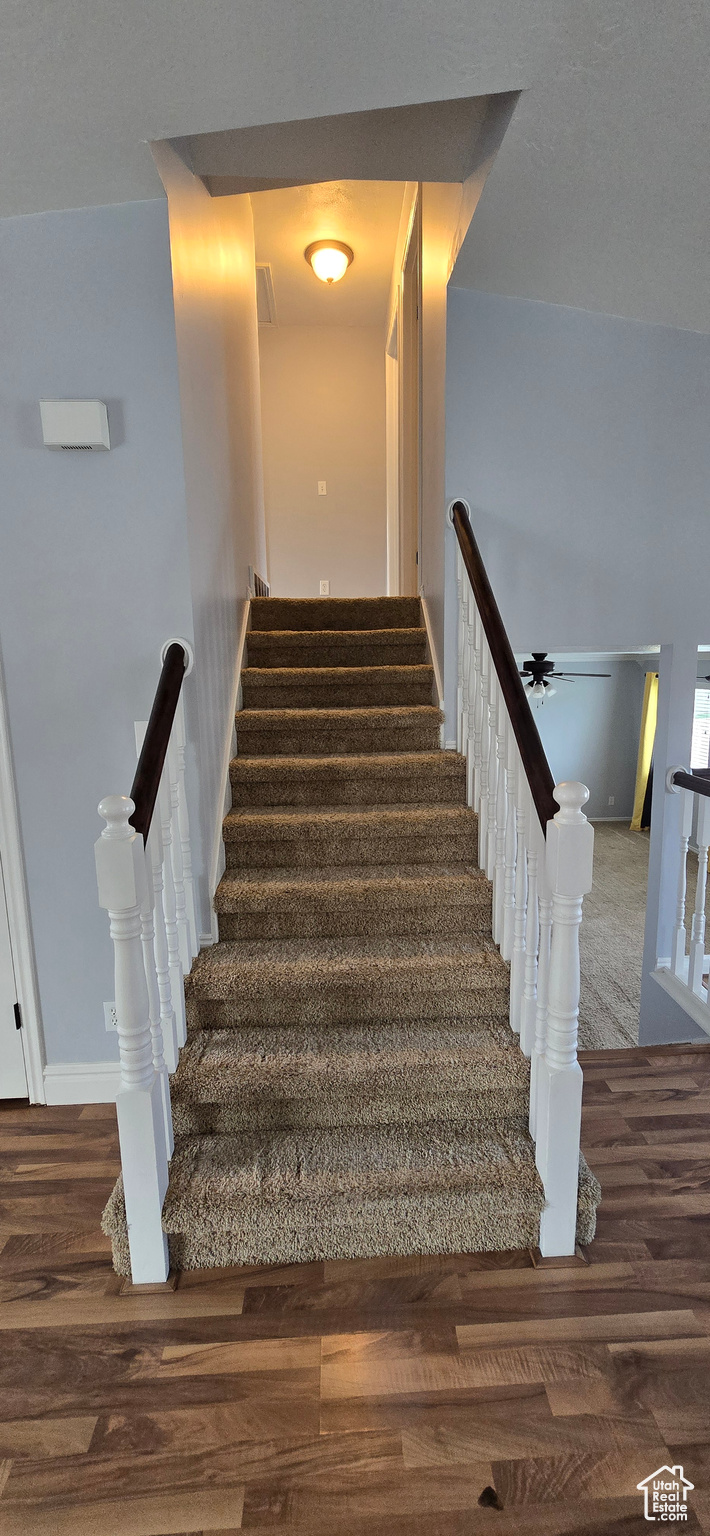 Stairs to 2nd floor