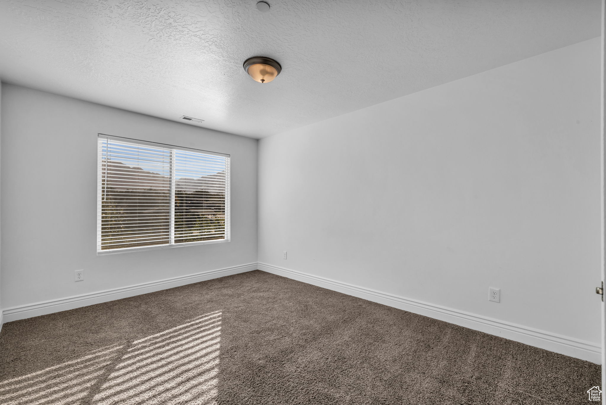 Owners Suite Bedroom 3 with carpet floors and a textured ceiling