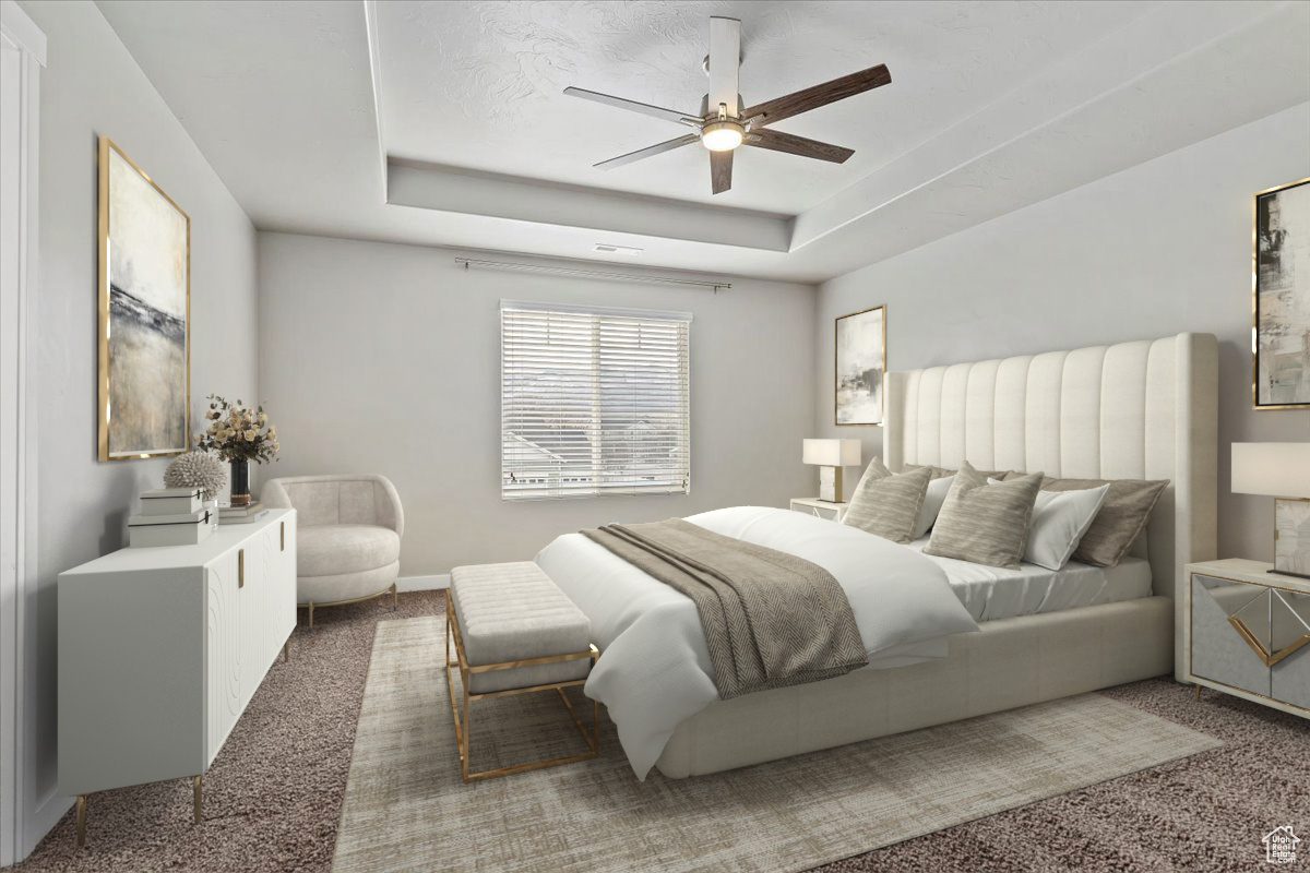 Oversized Owner’s Bedroom with 9' Ceilings, featuring a beautiful Ensuite Bathroom and a huge Walk-in Closet.