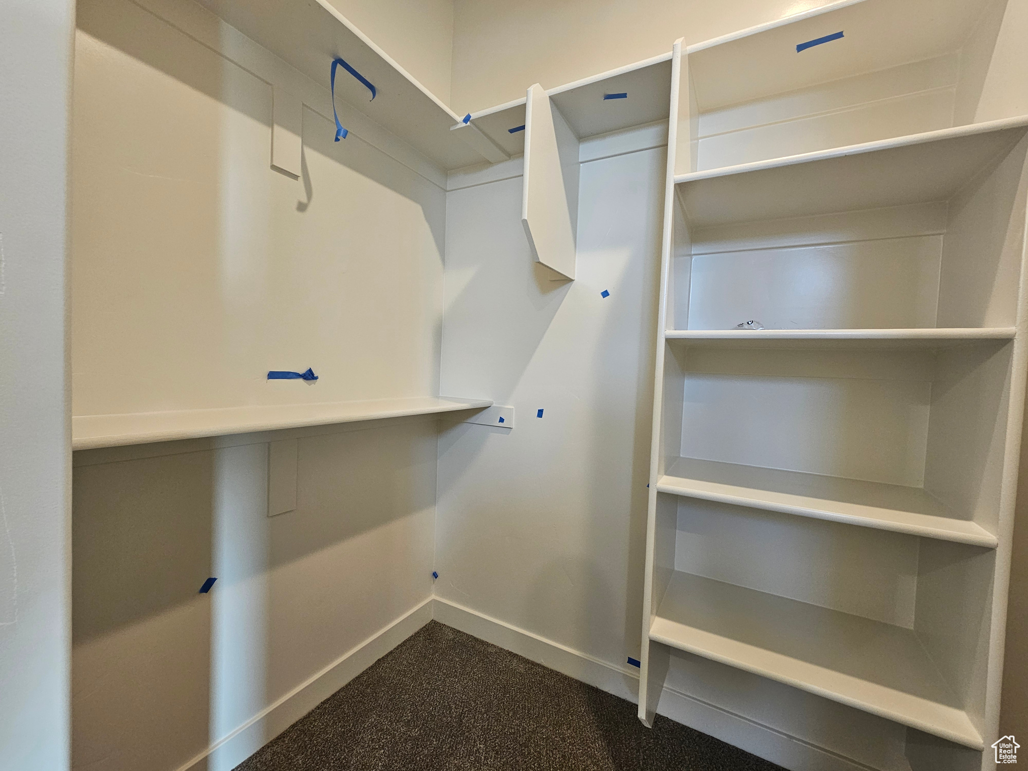 View of spacious closet