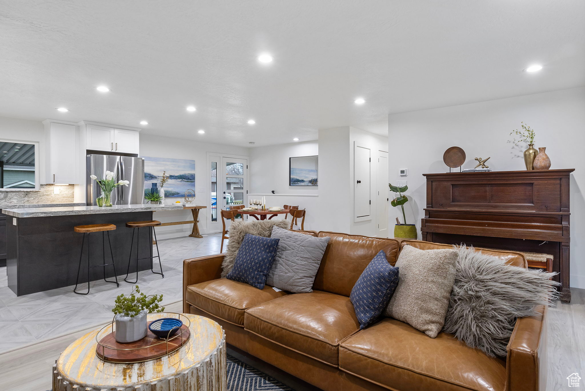 View of living room