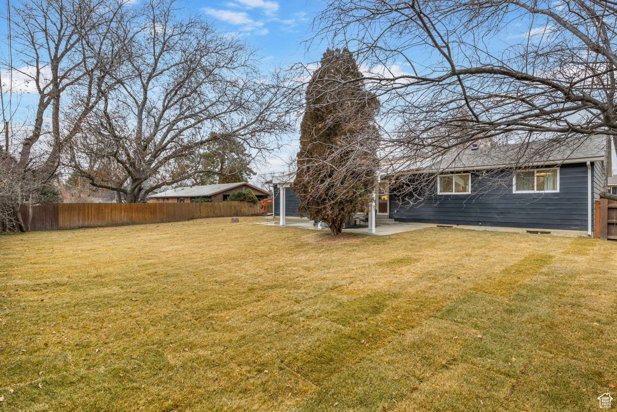 View of yard featuring a patio area