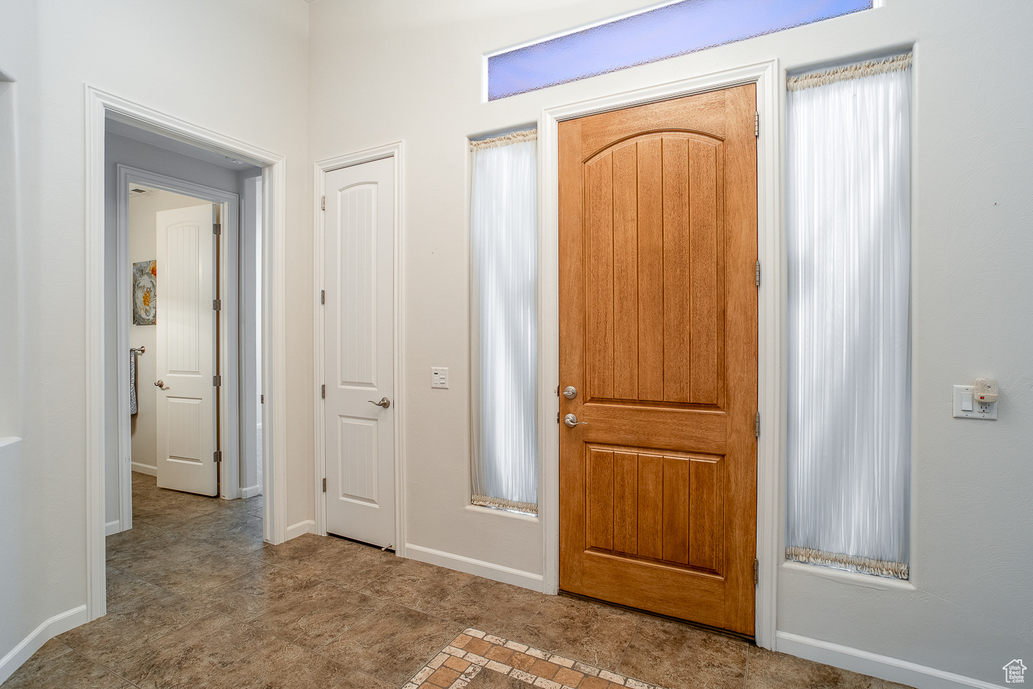 View of entrance foyer