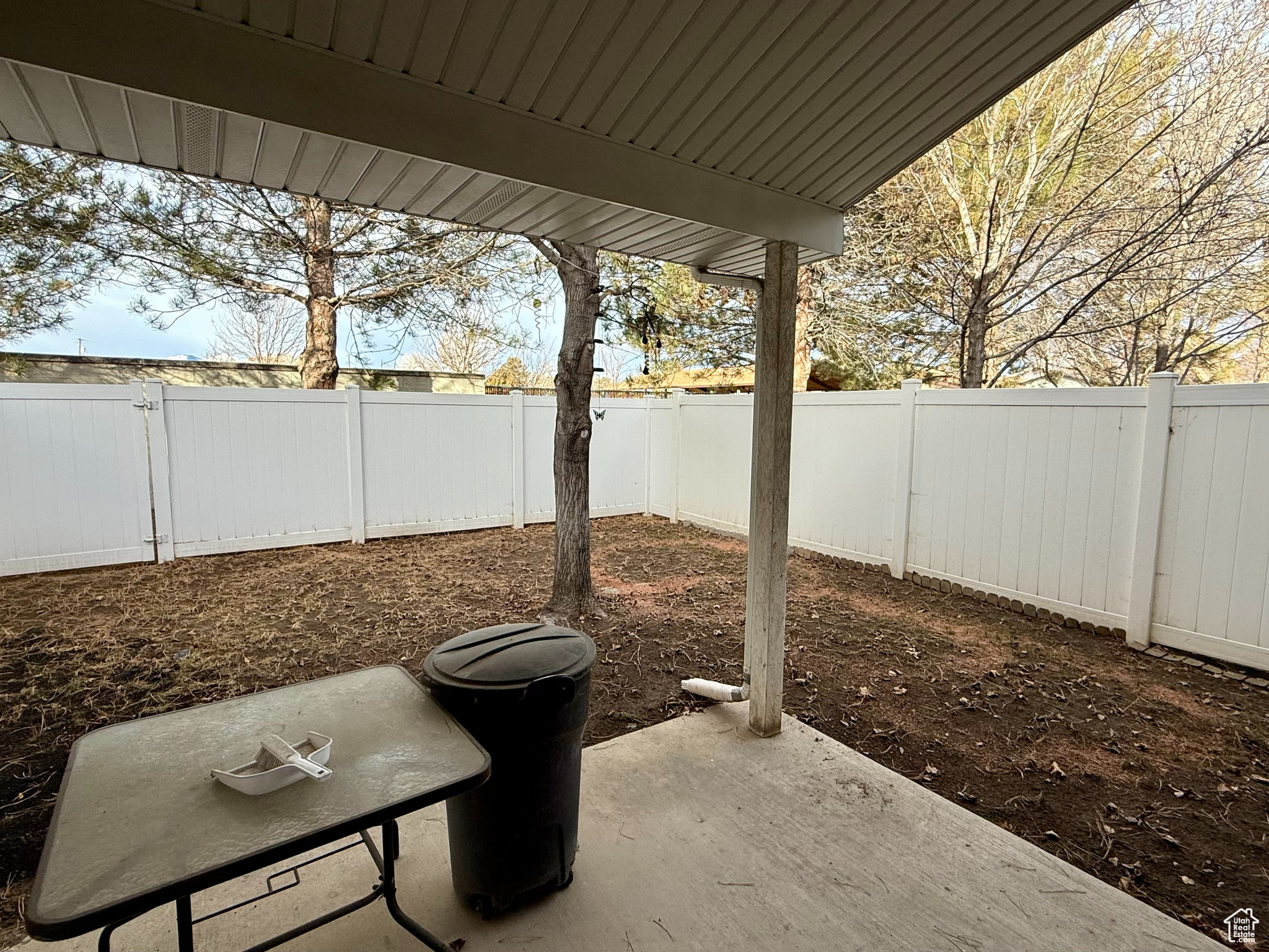 View of patio