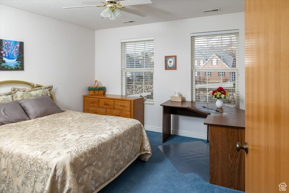 #3 bedroom featuring ceiling fan