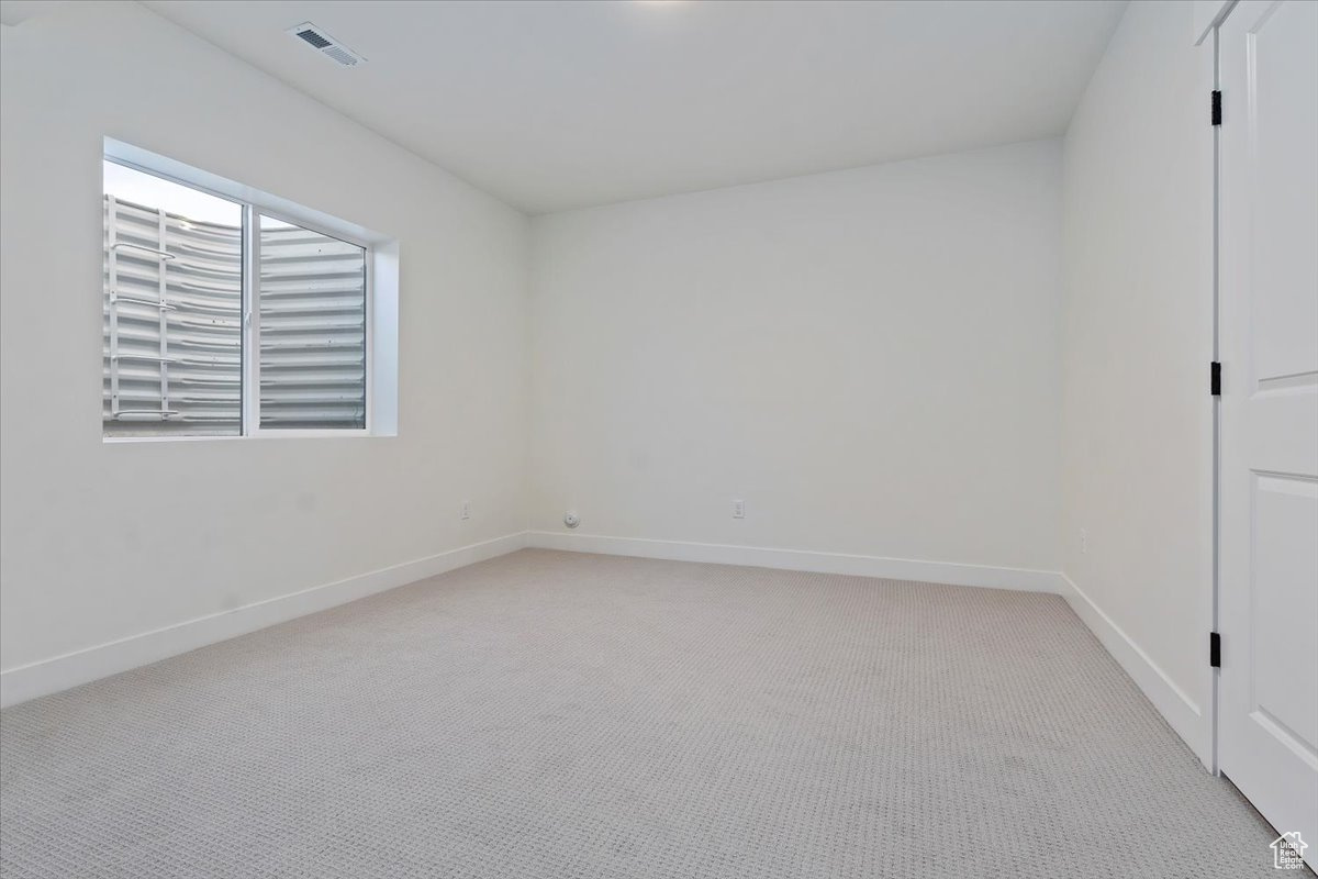 Basement bedroom