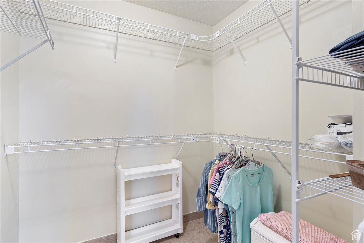 Large owner's walk-in-closet.