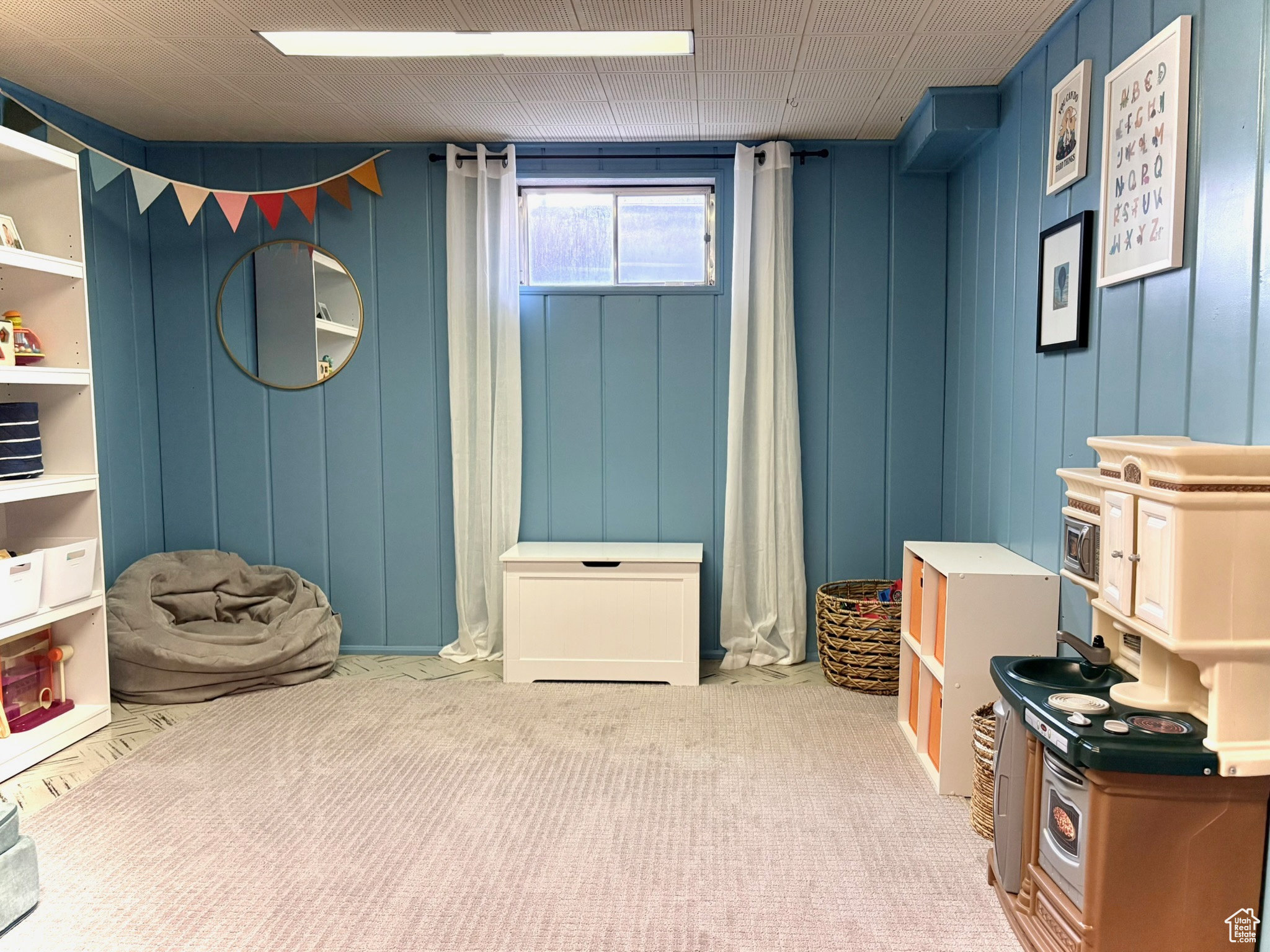 Basement family room