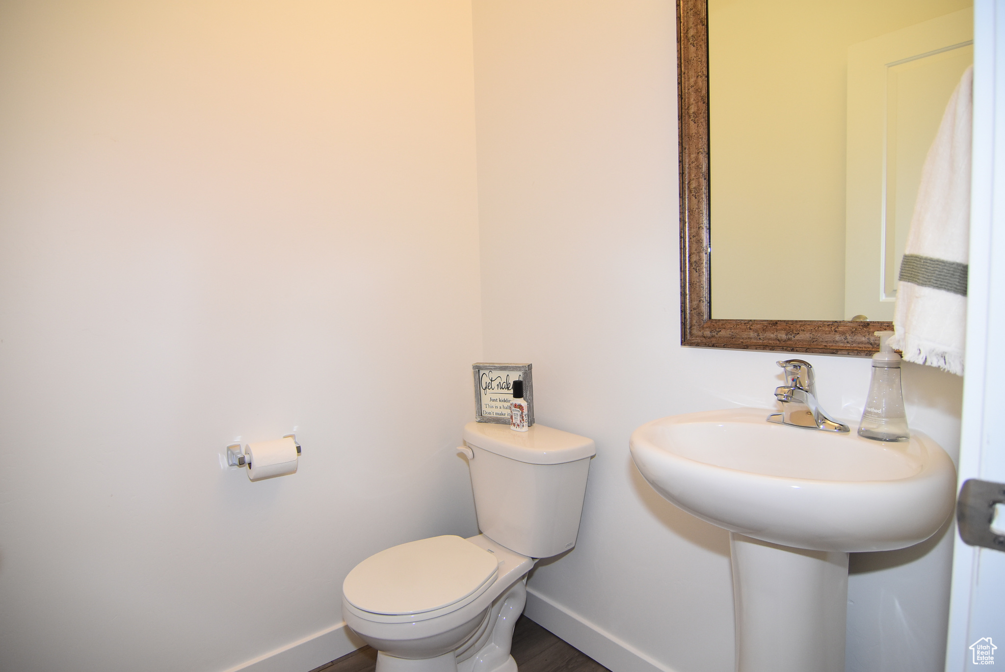 1/2 Bathroom on main floor adjacent to mud room