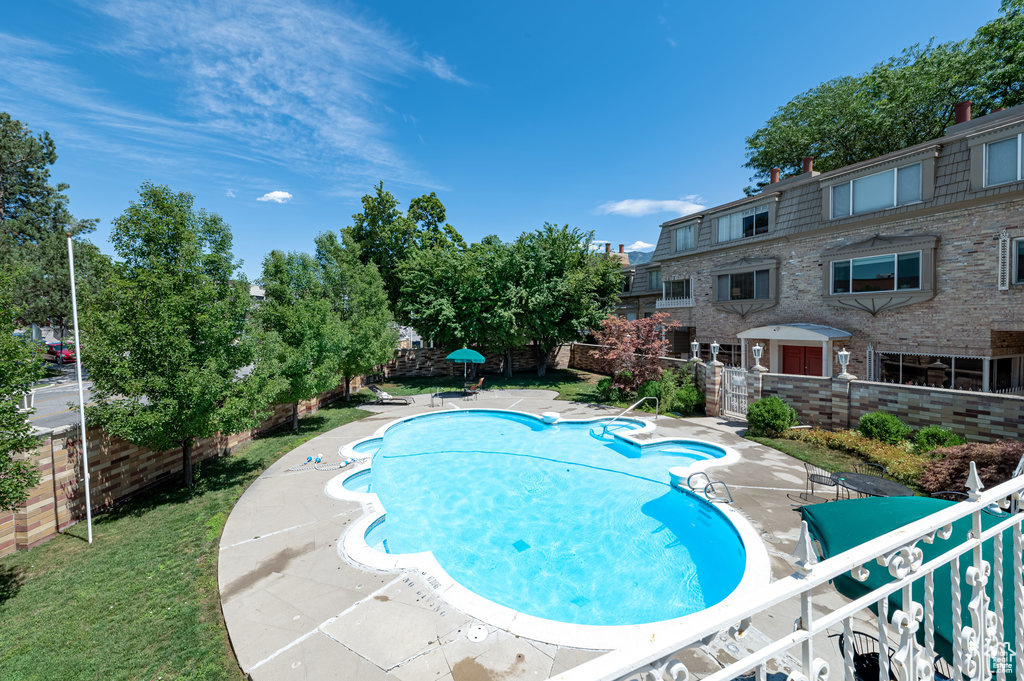 View of swimming pool