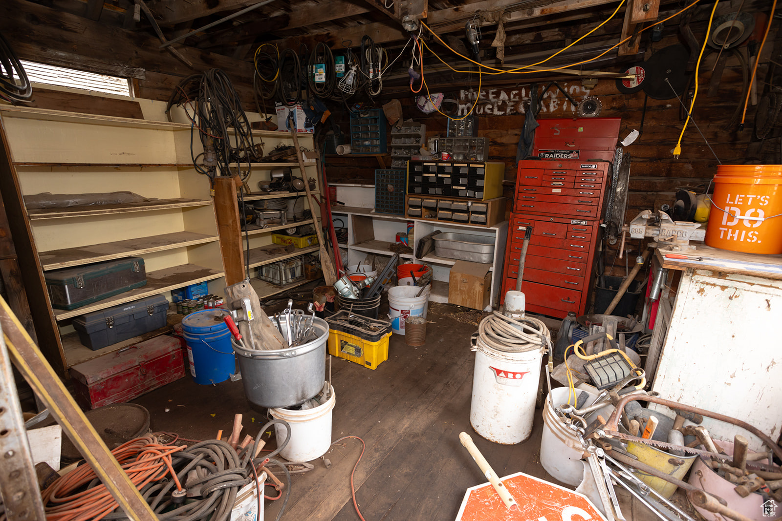 View of storage room