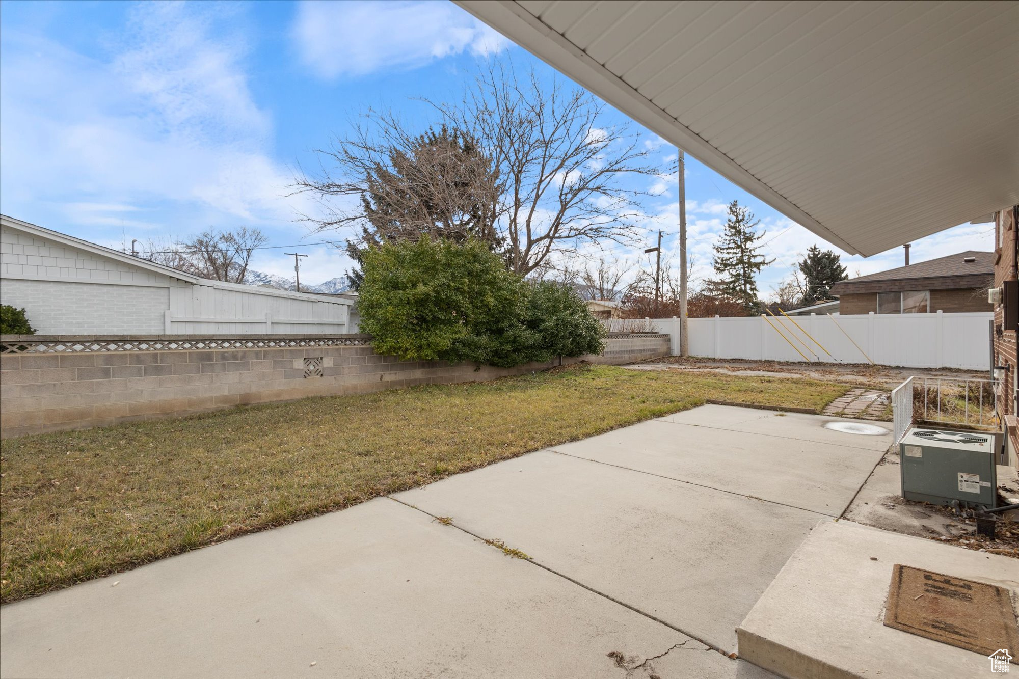 View of patio