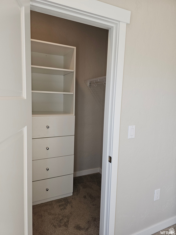 View of closet