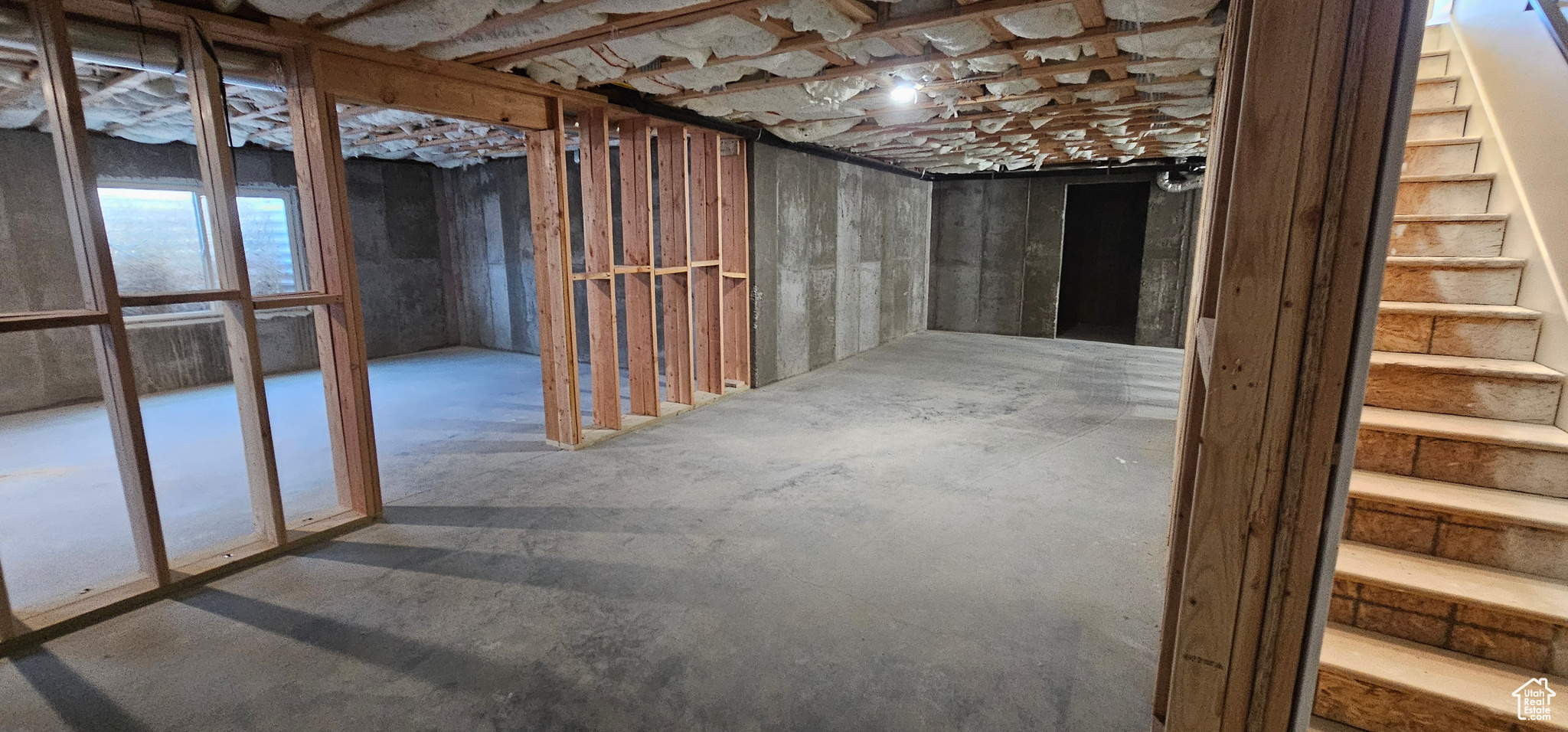 View of basement