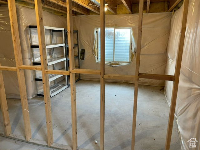 View of basement