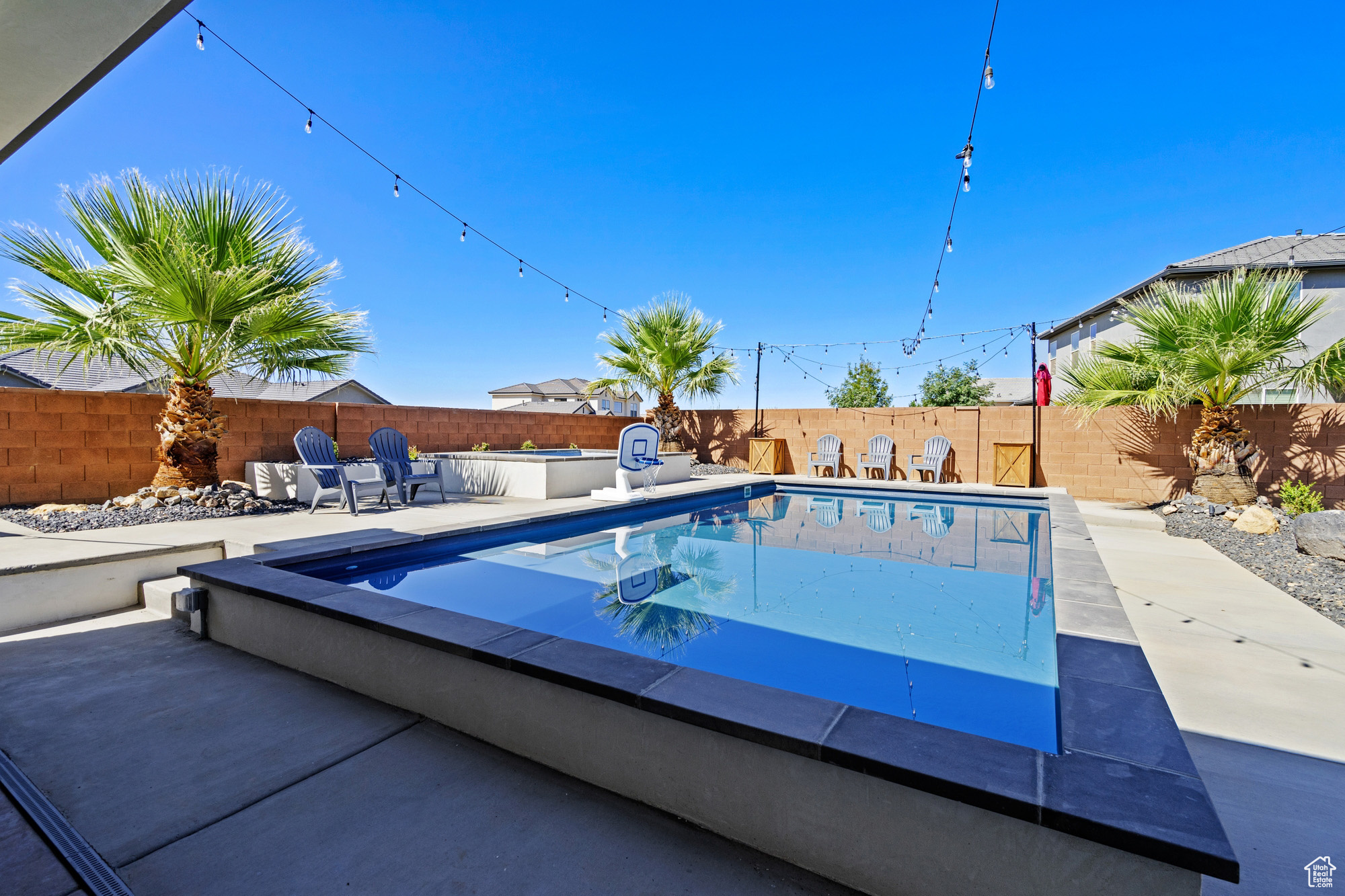 View of swimming pool