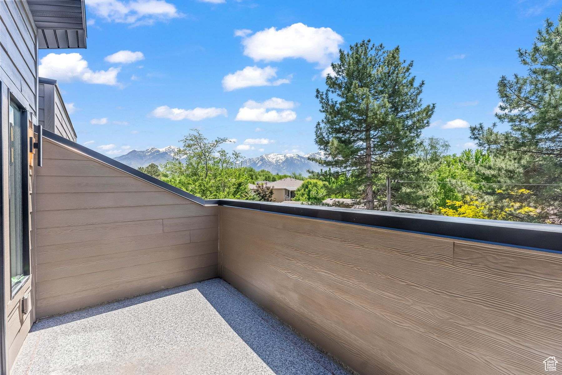 Master Balcony with a mountain view