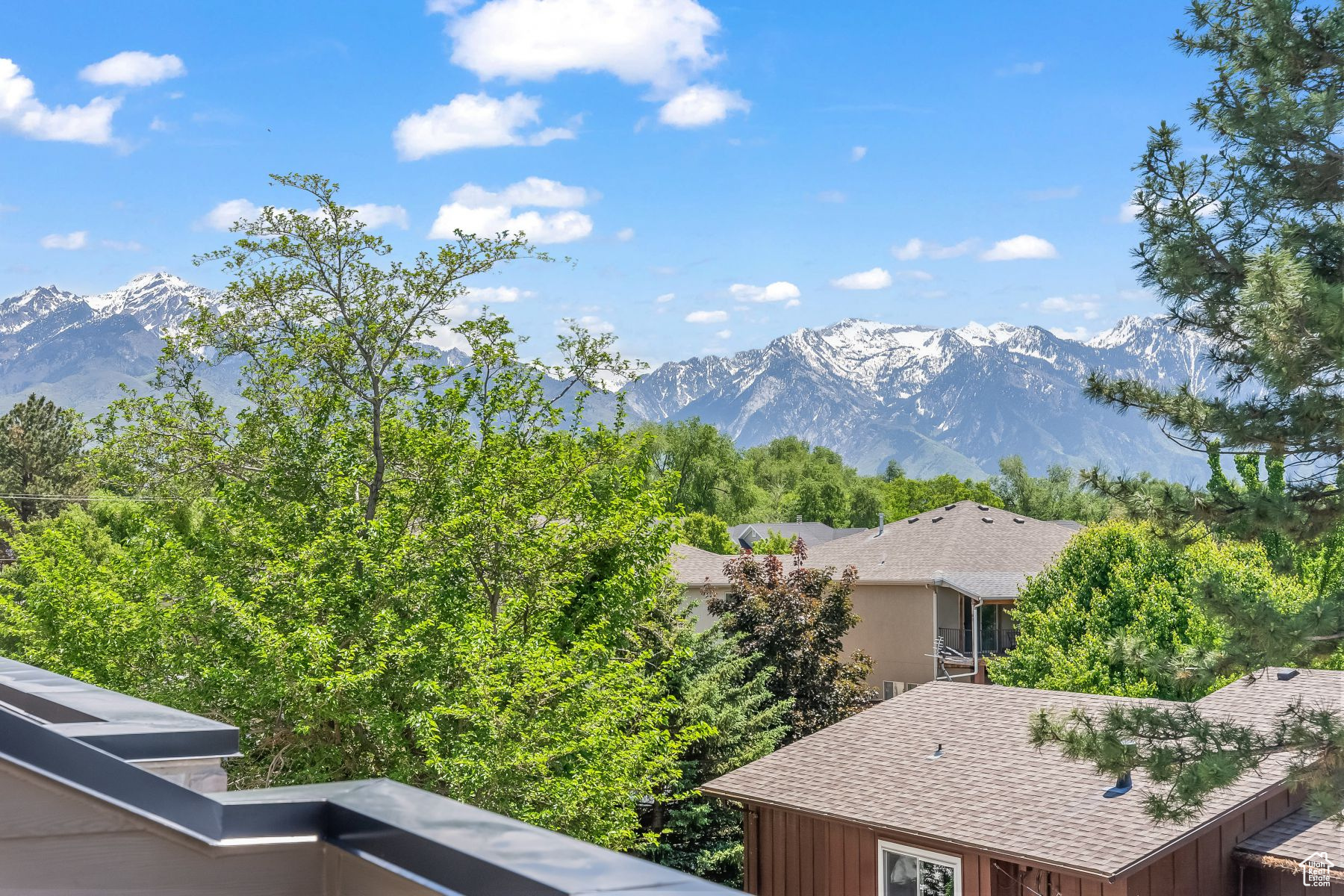 Master bed view of mountains