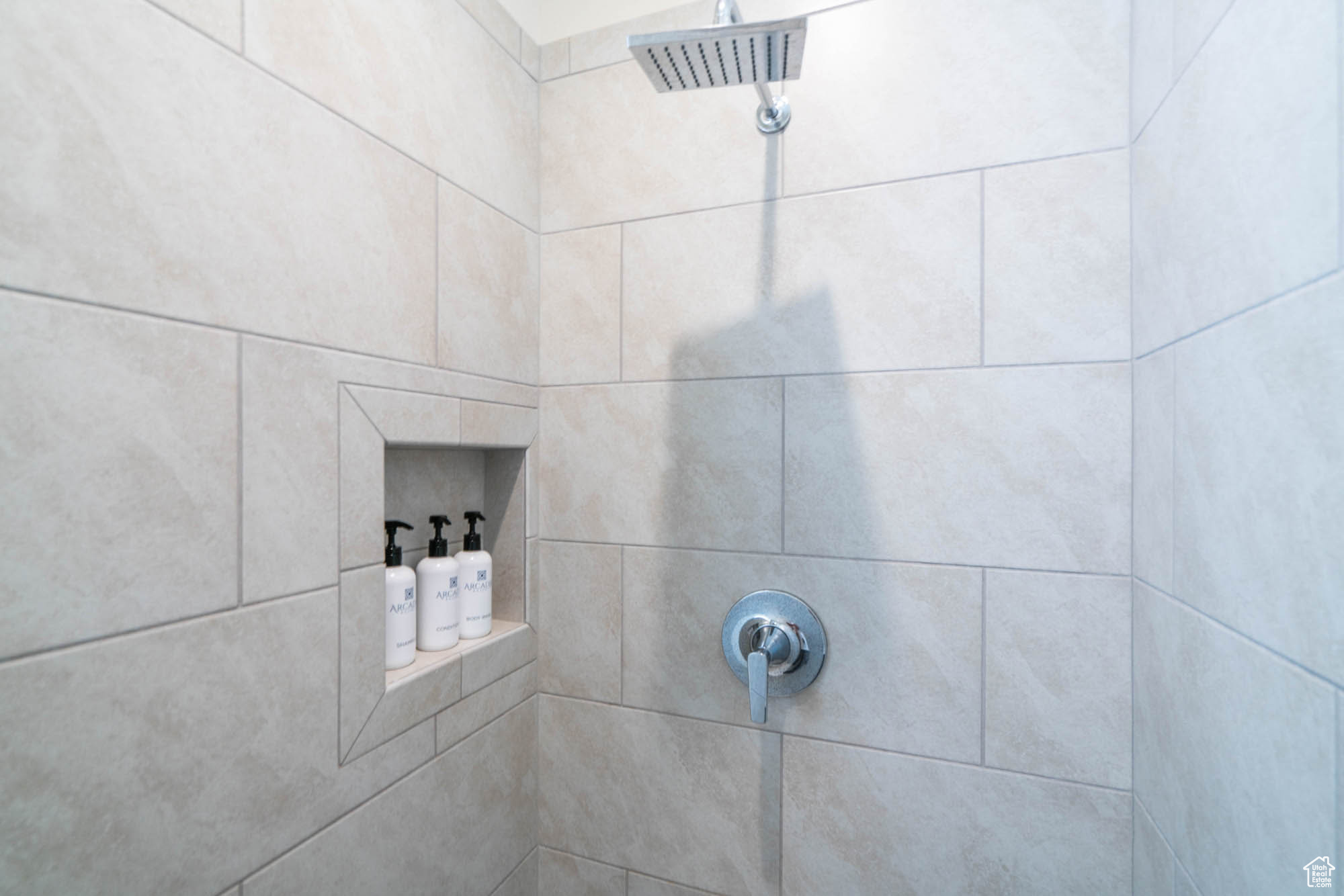 Details with tiled shower