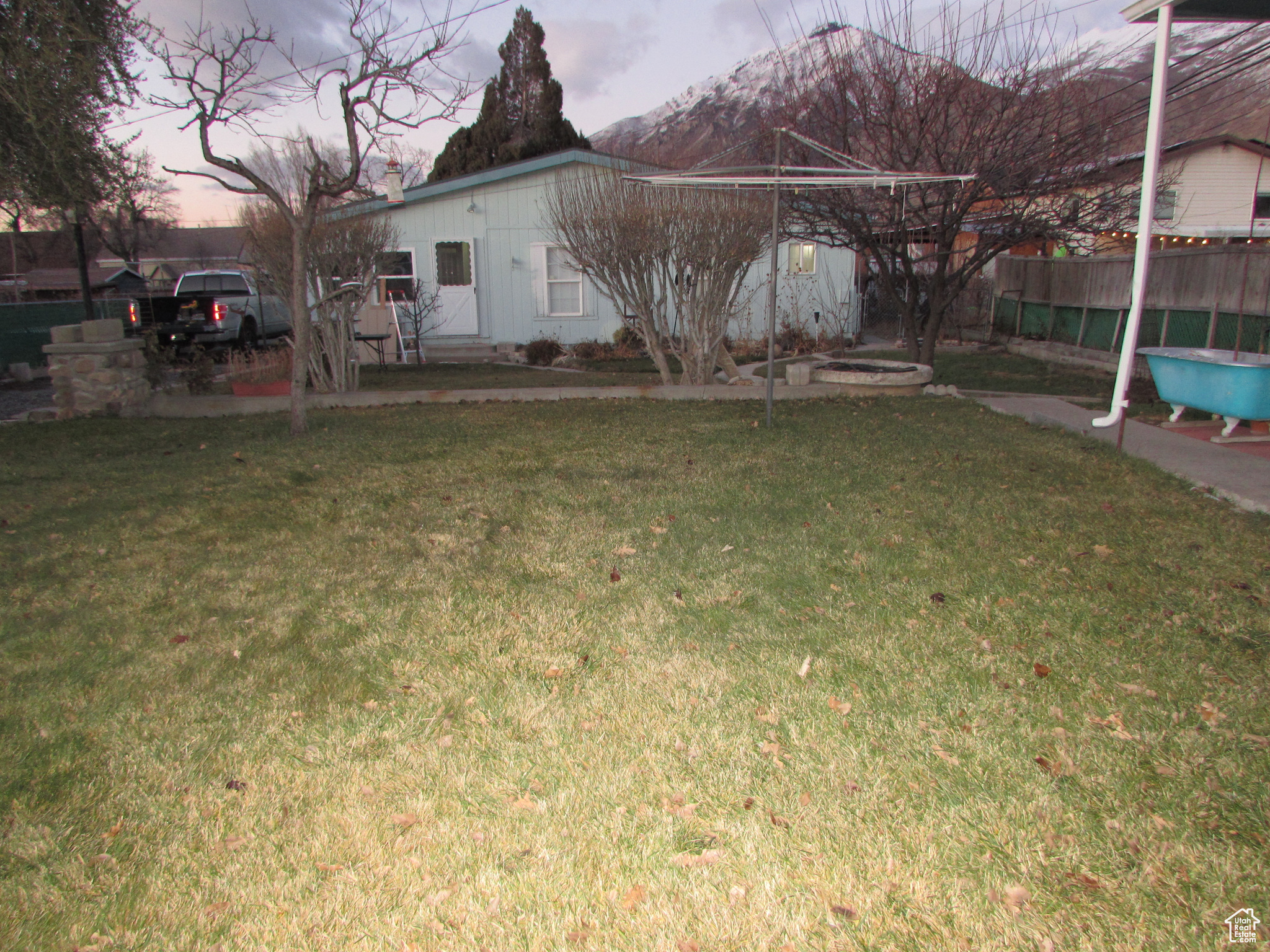 View of backyard facing the back of the main house