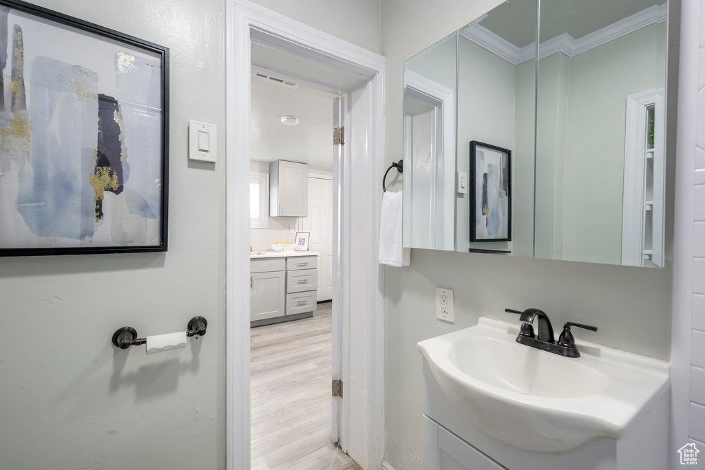 Bathroom with LVP floors